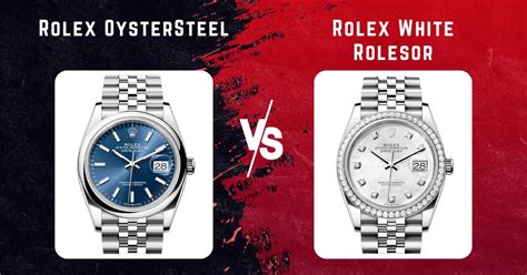 rolex steel 904l|white rolesor vs oystersteel.